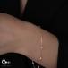 . покупка браслет женский diamond 18 золотой k18 Gold [Cadenkaten] бриллиант 8 камень 0.5ct стойка металл аллергия .. сделано в Японии подарок 