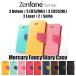 Zenfone 3 Deluxe 3 2 Laser 2 Selfie スマホケース mercury FANCY DIARY 手帳型 ケース カバー ZS570KL ZE520KL ZE552KL ZE500KL ZE551ML ZD551KL