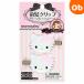  передний . зажим 660868 [ кошка pohs ] Sanrio коричневый -mi- Kitty 2 шт. комплект волосы зажим аксессуары для волос шпилька . останавливать украшение для волос герой симпатичный 