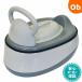 3WAY potty gray . peace auxiliary toilet seat * step as . possible to use o maru [ free shipping Okinawa * one part region excepting ]