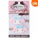  передний . зажим [ кошка pohs ] Sanrio My Melody 2 шт. комплект волосы зажим аксессуары для волос шпилька следы . не прикреплен . останавливать украшение для волос герой мой mero ребенок 