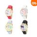  сделано в Японии Sanrio наручные часы популярный герой Hello Kitty черный mi Cinnamoroll симпатичный подарок день рождения подарок [ кошка pohs бесплатная доставка ]