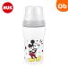  Perfect Match .. бутылка пластиковый 260ml Mickey . температура шкала . имеется младенец бутылочка для кормления NUKn-k Mickey Mouse Disney 