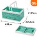  складной место хранения box марионетка snsn[ бесплатная доставка Okinawa * часть регион за исключением ] корзина место хранения BWOT13 PUPPET SUNSUN товары ручка имеется игрушка коробка корзина 