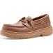  разделение te.-doSienna Boat кожа женский deck shoes Cognac( коньяк )