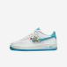 ʥ NIKE  ե  Air Force 1 Space Jam Hare Low Shoes GS Grade School Casual Sneakers DM3353-100 å White Blue