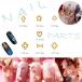  одиночный товар metal детали Heart узор есть звезда Star Gold серебряный Nailparts заклепки лето ногти сопутствующие товары GOLD искусство pa- Tour to детали декоративный элемент материалы 