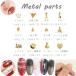 5 штук входит metal детали смычок стрела eferu. Gold LOVE Heart цельный треугольник стрела печать Crown Nailparts заклепки ногти сопутствующие товары GOLD искусство декоративный элемент материалы 