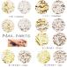 50 штук входит metal детали заклепки Nailparts Gold серебряный собственный ногти гель ногти 