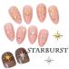  примерно 50 штук входит Nailparts .. звезда . звезда Gold Star звезда metal детали заклепки ногти сопутствующие товары Star искусство детали декоративный элемент материалы 