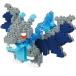 nanoblockna knob lock Pocket Monster mega Lizard nX NBPM_057