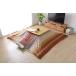 ikehiko котацу .. futon покрытие квадратный lati примерно 210×210cm orange ...#5185279