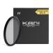 KANI 77mm PL фильтр ZeroSharp серии Premium LR MC CPL 0# Natural иен поляризованный свет фильтр цвет повторный 