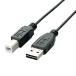 쥳 USB֥ B USB2.0 (USB A  to USB B ) С֥륳ͥ 1.5m ֥å U2C-
