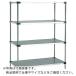 ERECTA スーパーシリーズ・430ソリッドシェルフ MSS610 間口606mm×奥行461mm×高さ1587mm DB付 4段 ( MSS610・P1590W-4 ) エレクター(株) (メーカー取寄)