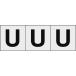 TRUSCO ե٥åȥƥå 3030 U Ʃ/ʸ 3 ( TSN-30-U-TM ) ȥ饹滳()