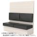 TRUSCO ߡƥ󥰥٥󥰥 H1800XW1800XD510ܥۥ磻 ϥ쥶֥å ( MBS66WLBK ) ȥ饹滳()