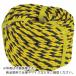 TRUSCO black-and-yellow rope 3. strike 7.5×20m ( TTR-7.5-20 ) Trusco Nakayama ( stock )