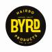 BYRD/バード  ステッカー　　ロゴ　サークル　Lサイズ