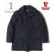  Warehouse melino шерсть двусторонний melt n Mackie no пальто CCC WAREHOUSE U.S.ARMY WOOL MACKINAW COAT 2228