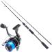  высокий стоимость исполнения искусственная приманка i-ta-80 удилище & катушка комплект (egingset-075)