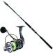  jig бросание 9.0ft shore jigging удилище & линия имеется катушка комплект (shorejiggiset-21)