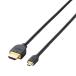 쥳 micro HDMI ֥ 1m 4K  2Kб ֥å DH-HD14EU10BK