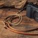WOTANCRAFT |vo- язык craft |pala shooter шея камера ремешок l тонкий 60cml Brown кожа x бежевый код (003)