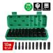 �f�B�[�v�\�P�b�g �Z�b�g �H�� 10�{�Z�b�g �\�P�b�g�����` �T�C�Y 1/2 19mm 21mm 24mm �C���p�N�g�����` �� �o�C�N ���� �����O