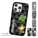 �y���s�A���i�z Snoopy Friends Run Pattern Card Door Bumper �P�[�X iPhone 17e Air 17 Pro Max 16e 16 Plus 15 14 13 mini