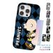 �y���s�A���i�z Snoopy Friends Run Pattern Two Card Magnetic Bumper �P�[�X MagSafe�݊� �P�[�X iPhone Air 17 Pro Max 16 Plus 15