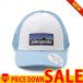 パタゴニア 帽子 PATAGONIA P-6 LOGO LOPRO TRUCKER HAT 38016  WHBB WHITE W/BREAK UP BLUE  比較対照価格4,557 円