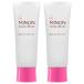 [ комплект ] рубец n amino мокрый старение уход молоко крем 100g×2 шт [ косметическое молочко крем / чуткий ./ возраст .] 2 шт [ бесплатная доставка ]MINON первый три вместе здравоохранение 