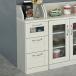 [ direct delivery ] counter under storage chest low chest width 30 Country taste drawer attaching height 80 ( white )[FLL-0017-WH][ free shipping ][TLB]* other commodity .. including in a package un- possible 