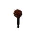 SHAREKI Kirakira мяч смартфон серьги 12mm Brown 