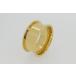  кольцо кольцо 1 паз ширина 9.0mm Gold ручная работа ручная работа craft материалы детали 316L хирургический нержавеющая сталь SP автомобиль reki premium st-r1-9sg