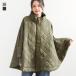  пончо женский внешний пальто блузон подставка шея A линия 2way жесткий ta ткань осень-зима стиль War машина [ почтовая доставка не возможно ][70]