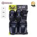 187 KILLER PADS ( one eito seven killer накладка ) SIX PACK PAD SET скейтборд скейтборд протектор для взрослых колени локти запястье комплект чёрный XS S/M L/XL
