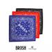 BROSH × TGP Design Paisley BANDANAb Rossi . бандана peiz Lee чёрный красный синий хлопок 100 53×53 American Casual модный хлопок сделано в Японии бандана peiz Lee рисунок 