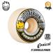 SPITFIREspito fire -FORMULA FOUR CONICAL NATURAL/YELLOW PRINT 52mm 53mm 54mm 56mm 99DURO Wheel F4 конический скейтборд скейтборд 