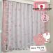 затемнение занавески 1 класс затемнение Hello Kitty 2 листов комплект .. теплоизоляция стирка возможно сделано в Японии цветочный принт 8 размер ширина 100× длина 110cm~230cm SS-11-201-26