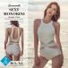  купальный костюм body type покрытие танкини с высоким воротником моно kini One-piece женский одноцветный чёрный 