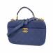 *SALE [6id5975] Chanel косметичка matelasse цепь плечо черная икра s gold темно-синий Gold металлические принадлежности 2way сумка 