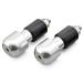  Daytona (Daytona) aluminium billet для мотоцикла наконечники руля универсальный внутренний диаметр φ14-19 раунд модель серебряный 67811