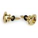 D'Addario D'Addario ремешок упор Elliptical End Pin Gold PWEEP302 [ внутренний стандартный товар ]