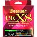 si-ga-(Seaguar) линия PE линия si-ga-PE X8 рыбалка для PE линия 300m 0.6 номер 14lb(6.4kg) мульти- 