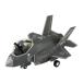 pito load кий pito серии авиация собственный .. истребитель F-35A Pilot фигурка 1 body имеется NON шкала пластиковый. ... зажим модель 