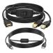 LBSC USB сплиттер 2.0,USB Y кабель мужской - женский двойной ступица шнур электропитания удлинение адаптор 1.5m(USB принт кабель 1.5m имеется )