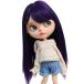 Linfairy 9-10 inch кукла для длинный парик длинный .(Purple)
