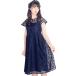 [a Lisa na] платье ребенок презентация Kids Junior девочка ... ребенок платье Savanna темно-синий 160cm